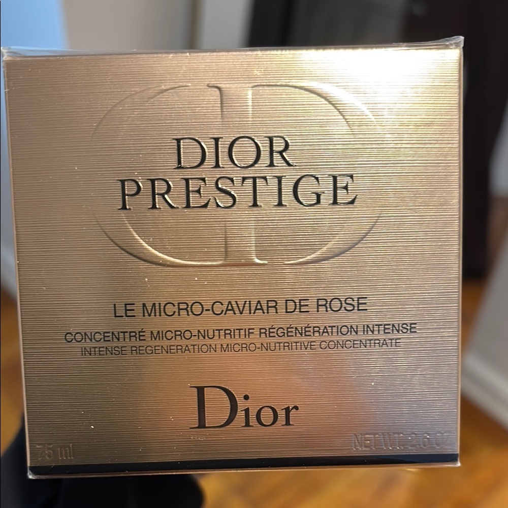 Dior Prestige Le Micro-Caviar de Rose - Gold 75ml $525 NEW in wrapped box